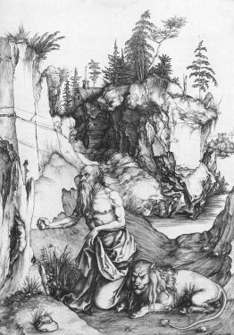St Jerome pénitent dans le désert
