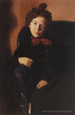 Portrait d'Anna Ostoumova-Lebedeva