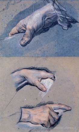 Études sur les mains des hommes