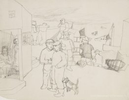 Pêcheurs et bateaux