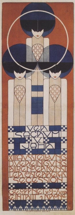 Affiche pour le xiii. Sécession