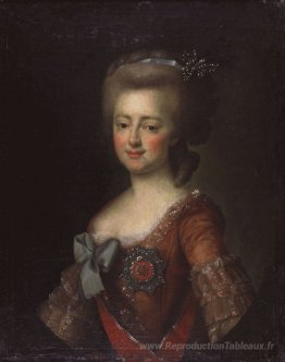 Portrait de la grande duchesse Maria Feodorovna