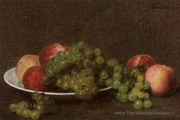 Pêches et raisins