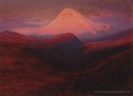 Elbrus le soir
