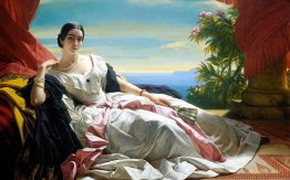 Portrait de Leonilla, princesse de Sayn Wittgenstein