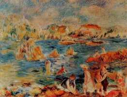 La plage de Guernesey