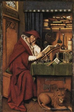 Saint Jérôme dans son étude