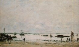 Le port de portrieux à marée basse