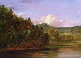 Paysage (lac américain en été)