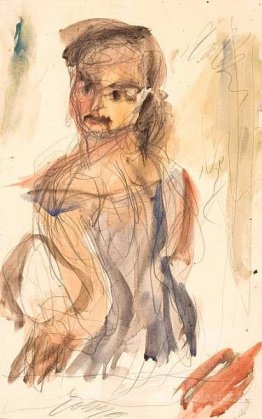 La femme qui regarde en arrière