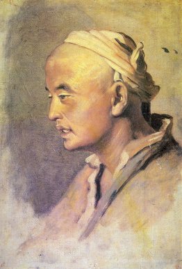 Chef d'un Kirghiz. Esquisser