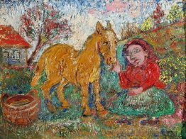 Femme à cheval