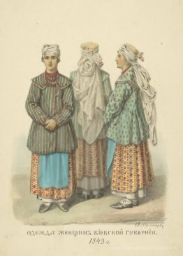 Vêtements de vêtements de la province de Kiev