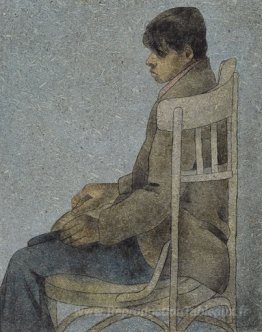 Garçon assis