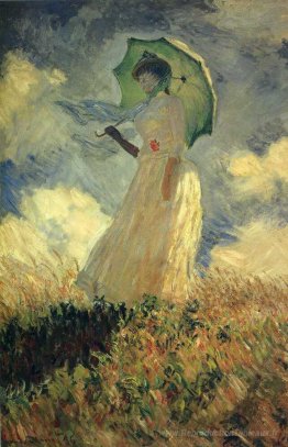 Femme avec un parasol (également connu sous le nom d'étude d'une