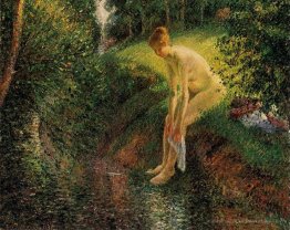 Baigneur dans les bois
