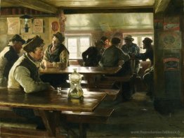 Intérieur d'une taverne