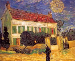 Maison Blanche la nuit