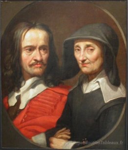 Portrait de Jacques Stella et de sa mère, Claudine de Masso