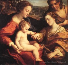 Le mariage mystique de Sainte-Catherine d'Alexandrie