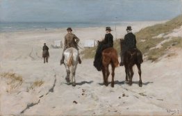 Roule du matin sur la plage