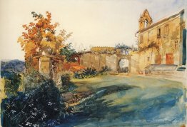 Le jardin de San Miniato près de Florence