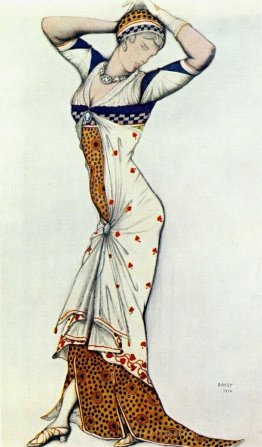 Design pour une robe de dame