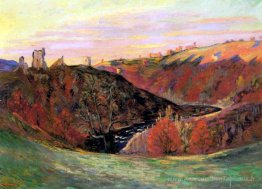 Coucher de soleil en créus