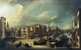Grand canal à la nord-est de près du Palazzo Corner Spinelli jus