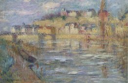 Glace sur la rivière Oise