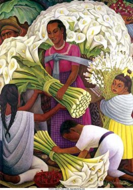 Le vendeur de fleurs