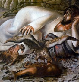 Christ dans le désert - les Eagles