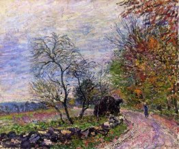 Le long des bois en automne