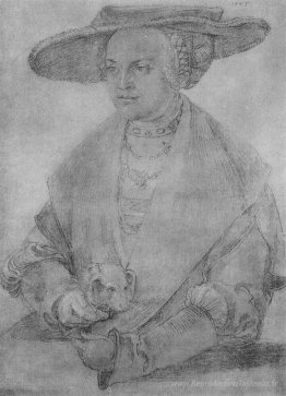 Portrait de Susanne von Brandenburg Ansbach