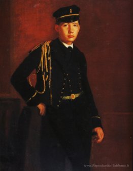 Achille de gaz comme cadet naval (détail)