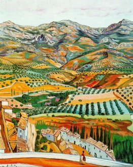 Paysage et coffre