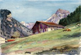 Mountain-Landcape de Frenières, un site alpin au-dessus de Bex,