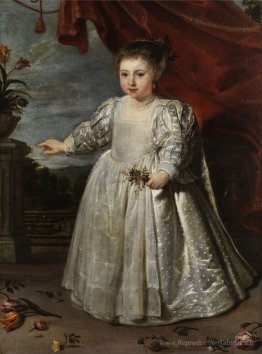 Portrait de la fille de l'artiste