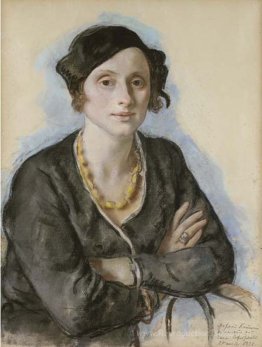 Portrait de Ekaterina Cavos Hunter, le cousin de l'artiste