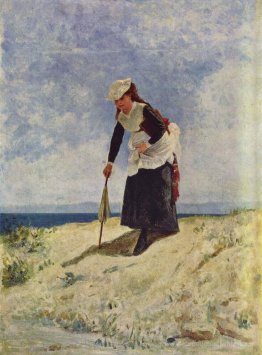 Femme sur la plage