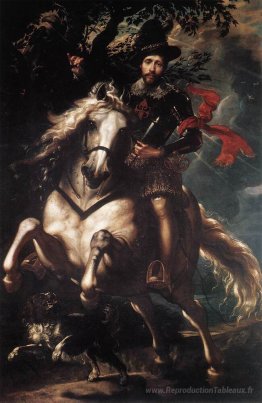 Portrait équestre de Giancarlo Doria
