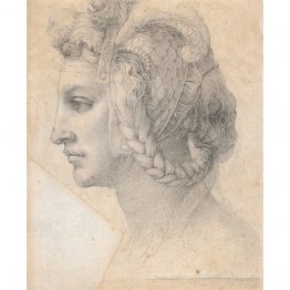 Tête idéale d'une femme