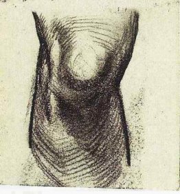 Croquis d'un genou
