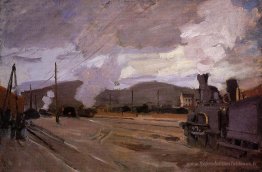 La gare de Railroad à Argentteuil