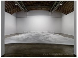 Large flux blanc