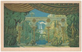 Jardins de Tchernomor. Croquis de paysages pour Ruslan et Ludmil