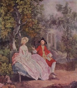 Conversation dans un parc