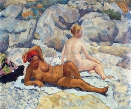 Gurzuf. Plage féminine