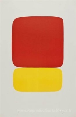 Rouge sur jaune