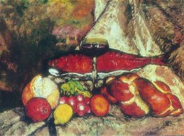 Nature morte avec du poisson rouge